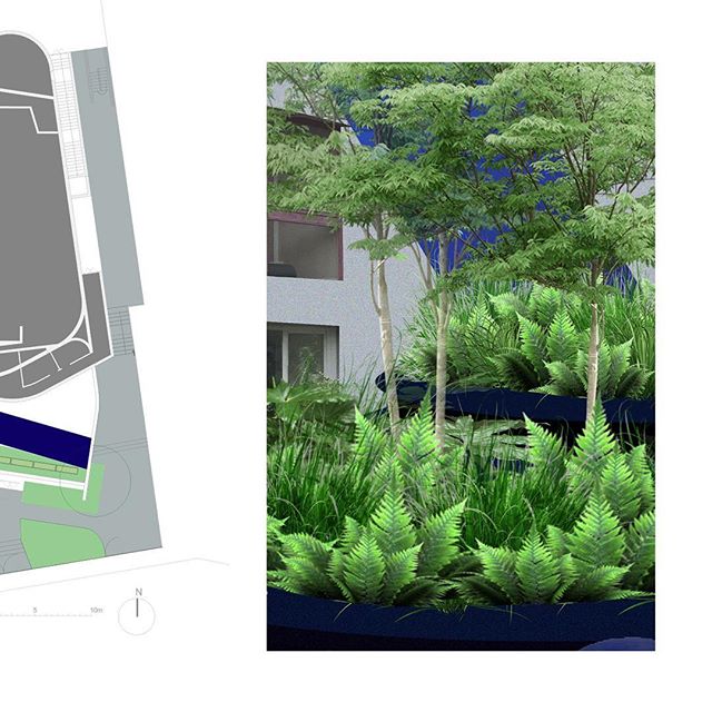 LES PLATEAUX SAUVAGES➖Dans l'attente des résultats des budgets participatifs de la ville de paris, notre projet d'aménagements paysagers de la fabrique artistique Les Plateaux Sauvages est visible en version réduite! #maquettefever #theater #menilmontant #landscaping #plateauxsauvages #🍀 @bigtime.studio #🌳