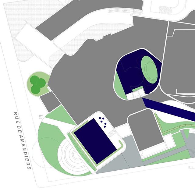 LES PLATEAUX SAUVAGES➖Dans l'attente des résultats des budgets participatifs de la ville de paris, notre projet d'aménagements paysagers de la fabrique artistique Les Plateaux Sauvages est visible en version réduite! #maquettefever #theater #menilmontant #landscaping #plateauxsauvages #🍀 @bigtime.studio #🌳